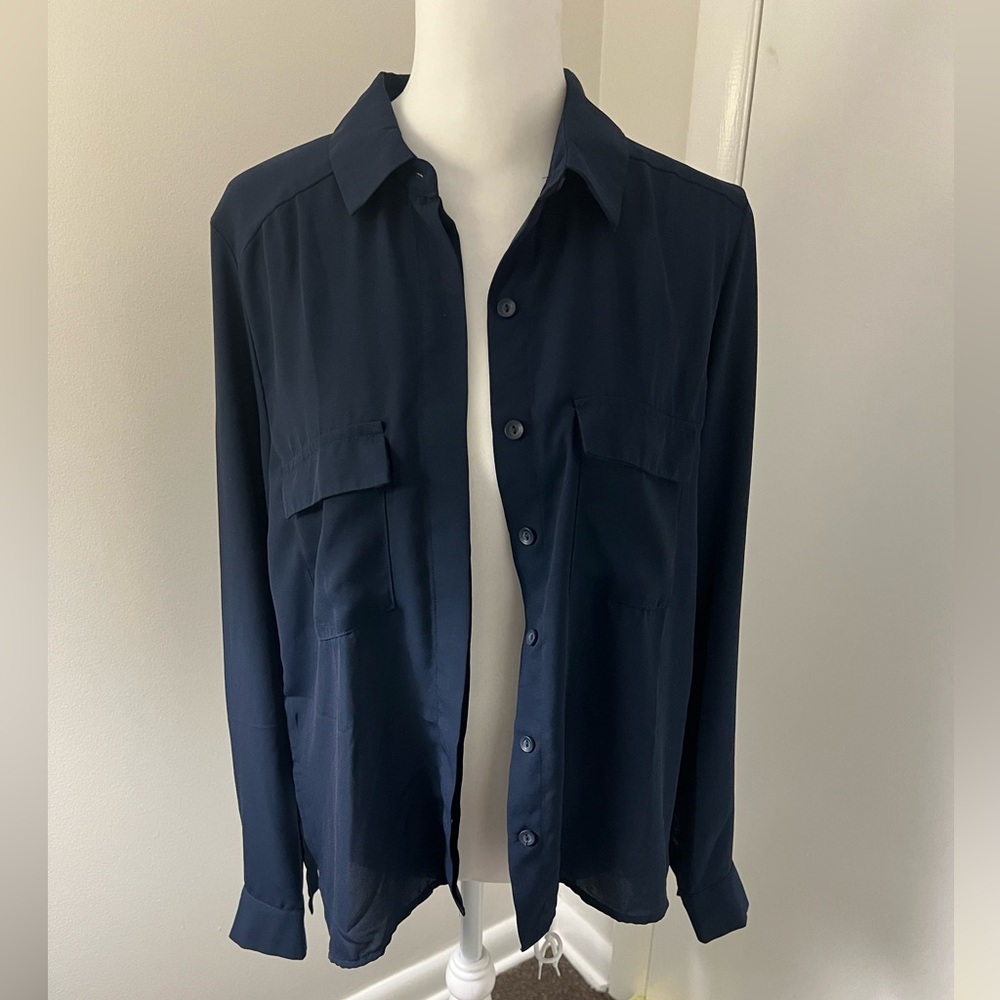 Women’s Sheer button down top